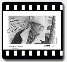 Alan Jackson autographs